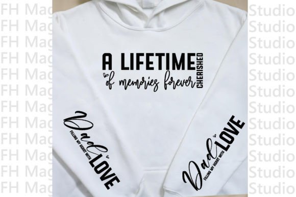 A Lifetime of Memories Graphics for T-Shirt Designs