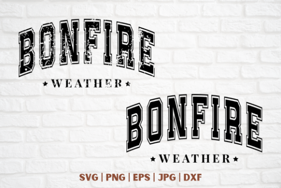 Bonfire Weather: A Perfect Graphic for T-Shirt Designs