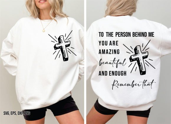 Dear Person Behind Me SVG: A Versatile Graphic for T-Shirt Designs