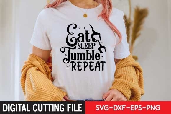 Eat Sleep Tumble Tumble Repeat Svg: A Versatile Design