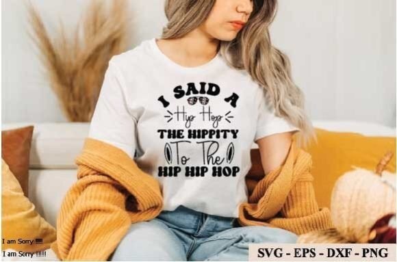 Hip Hop the Hippity to the Hi: A Fun T-Shirt Design Graphics