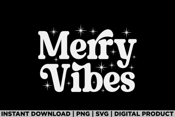 Merry Vibes Christmas Holiday Party Tee