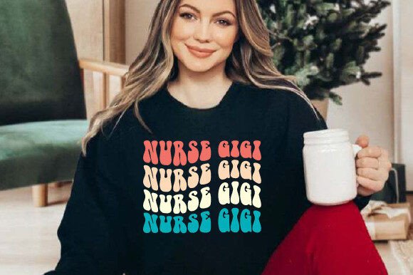 Nurse Gigi: A Versatile Graphic for T-Shirt Designs and More
