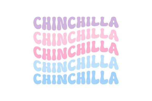 Retro Chinchilla SVG PNG for T-Shirt Designs and Graphics
