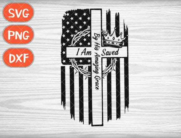 Review: I Am Saved by His Amazing Grace SVG for T-Shirt Designs