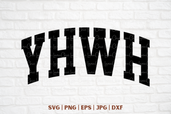 YHWH: A Versatile Graphic for T-Shirt Designs and More